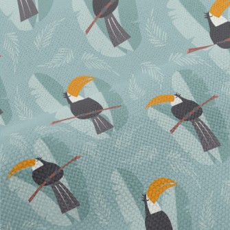 Cartoon Toucan Performance Linen