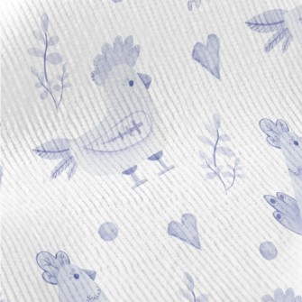 Easter Blue Chick Standard Corduroy