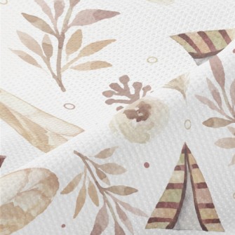 Watercolor Bohemian Elements Piqué