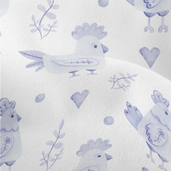 Easter Blue Chick Lightweight Performance Linen