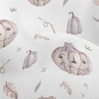 Spooky Expression Pumpkin Lightweight Performance Linen