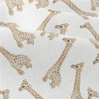 Watercolor Baby Giraffe Modern Jersey