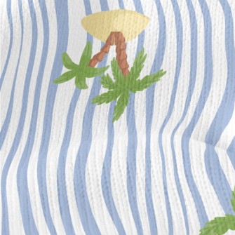 Cute Cartoon Island Stretch Jersey