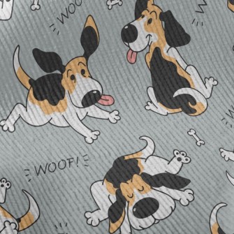 Funny Meditating Dog Standard Corduroy