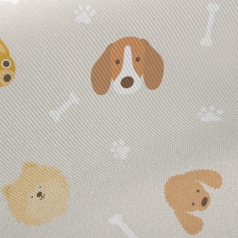 Dog Family Twill