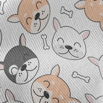 Harmonious Dog Family Standard Corduroy