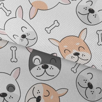 Harmonious Dog Family Waterproof Oxford
