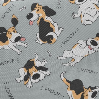 Funny Meditating Dog Twill