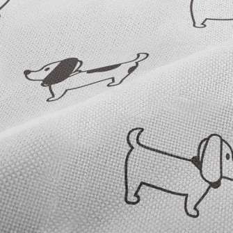 Playful Short Tail Dog Performance Linen