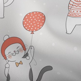 Winter Dress Up Cat Dobby