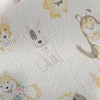 Wedding Gentleman Dog Standard Corduroy