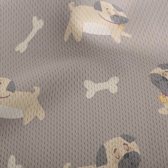 Proud Pug Athletic Mesh Flat Back