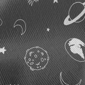 Universe Big And Small Planets Standard Corduroy