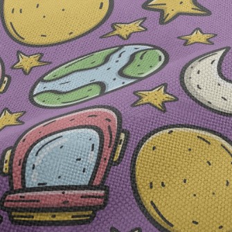 Earth Moon Astronaut Performance Linen