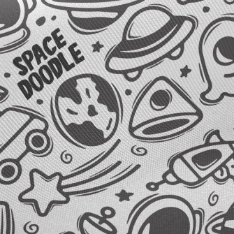 Outer Space Travelogue Twill