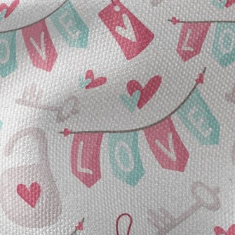 Love Key Lock Of Love Waterproof Canvas