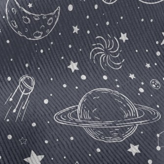 Simple Lines Outer Space Standard Corduroy
