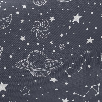 Simple Lines Outer Space Twill