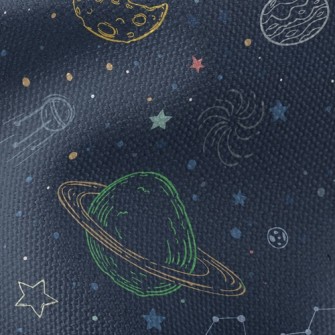 UFO Infinite Universe Waterproof Canvas