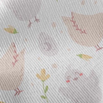 Excited Dancing Chick Standard Corduroy