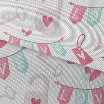 Love Key Lock Of Love Waterproof Oxford