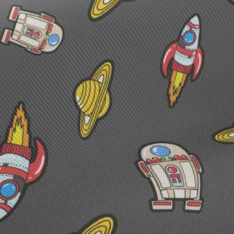 Saturn And Space Shuttle Twill