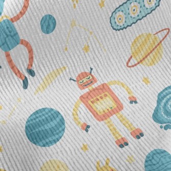 Robots Land On Planets Standard Corduroy