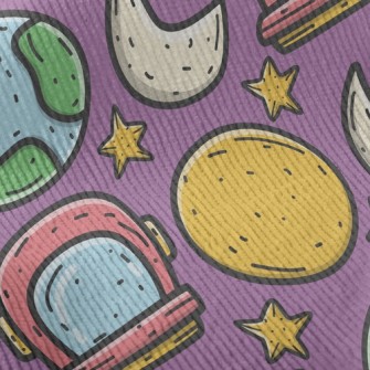 Earth Moon Astronaut Standard Corduroy