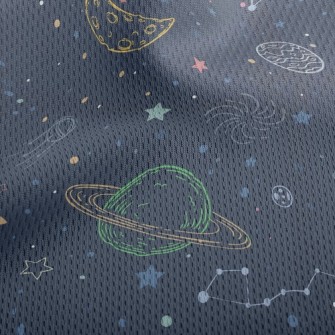 UFO Infinite Universe Athletic Mesh Flat Back
