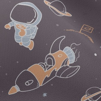 Astronauts And Space Shuttles Chiffon