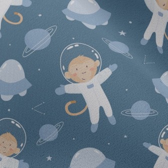 Naughty Space Monkey Chiffon