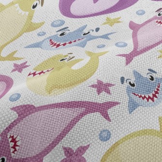 Happy Funny Shark Performance Linen