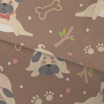 Puppy Playing On The Ground Waterproof Oxford