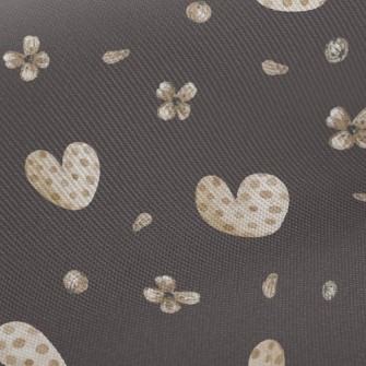 Retro Dots Of Love Twill