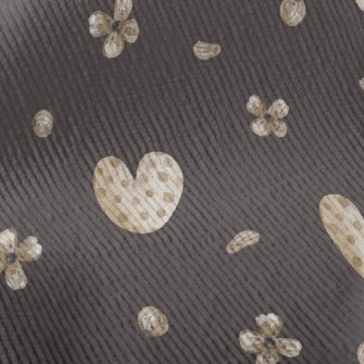 Retro Dots Of Love Standard Corduroy