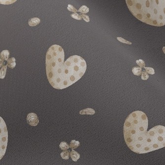 Retro Dots Of Love Chiffon