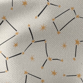 Stars Connected Into Constella Waterproof Canvas