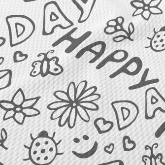 Happy Day Birdseye Piqué