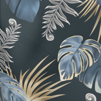 Tropical Auntie Taro Stretch Ponte