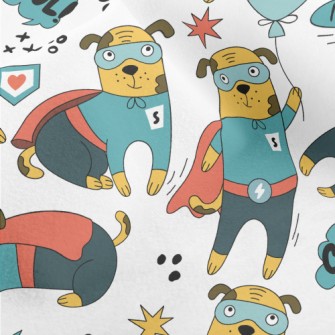 Handsome And Heroic Dog Superm Micro Fleece