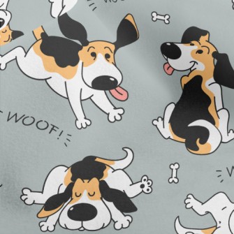 Funny Meditating Dog Micro Fleece