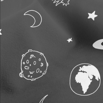 Universe Big And Small Planets Micro Fleece