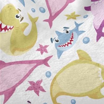 Happy Funny Shark Minky