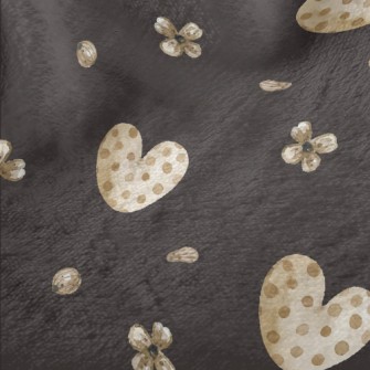Retro Dots Of Love Minky