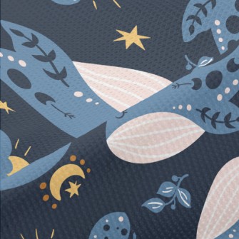 Whale In Moonlight Piqué