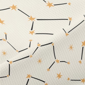 Stars Connected Into Constella Piqué