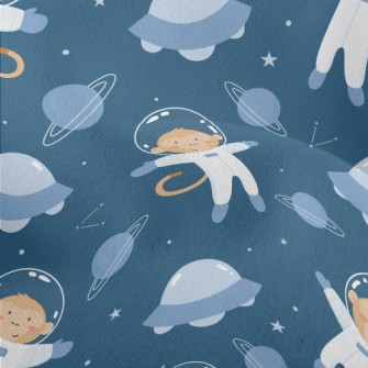 Naughty Space Monkey Lightweight Performance Linen