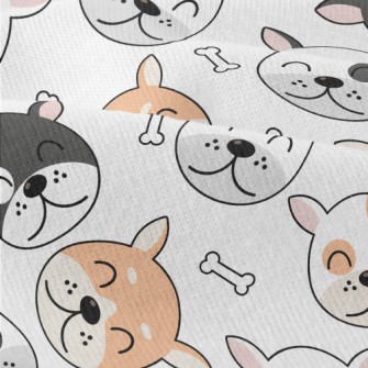 Harmonious Dog Family Modern Jersey