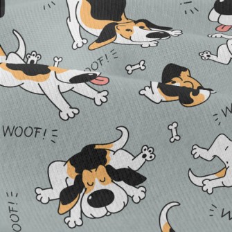 Funny Meditating Dog Modern Jersey
