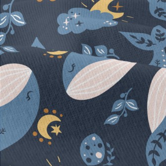 Whale In Moonlight Modern Jersey